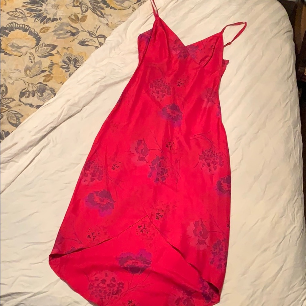 Silk summer dress